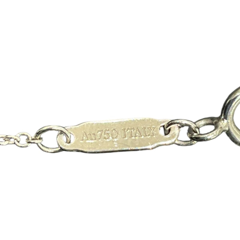 ティファニー TIFFANY＆CO Tスマイルネックレススモール シルバー 750WG アクセサリー