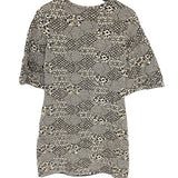 シャネル CHANEL 半袖ニットワンピース P50790 ゴールド コットン レディース ワンピース