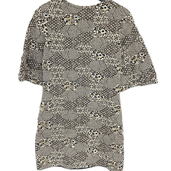 シャネル CHANEL 半袖ニットワンピース P50790 ゴールド コットン レディース ワンピース