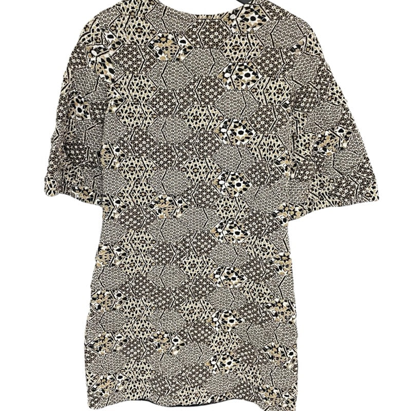 シャネル CHANEL 半袖ニットワンピース P50790 ゴールド コットン レディース ワンピース