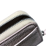 プラダ PRADA レザートライアングル キーチェーン 1PP122 ピンク レザー レディース カードケース