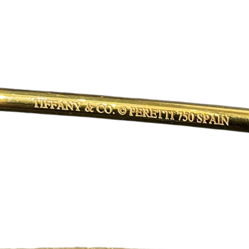 ティファニー TIFFANY＆CO ダブルオープンハートバングル ゴールド 750YG アクセサリー