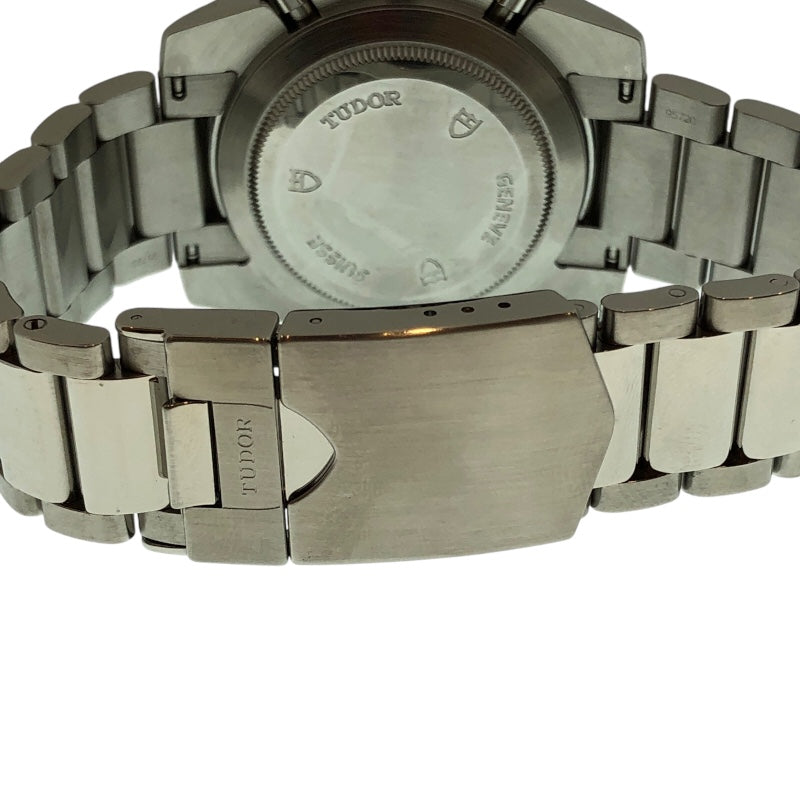 チューダー/チュードル TUDOR グランツアー クロノグラフ 20350N シルバー SS 自動巻き メンズ 腕時計
