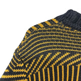 フェンディ FENDI FFロゴジャガードニットセーター FAE549 イエロー ウール メンズ セーター