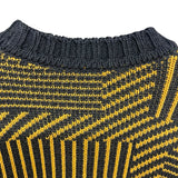 フェンディ FENDI FFロゴジャガードニットセーター FAE549 イエロー ウール メンズ セーター