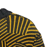 フェンディ FENDI FFロゴジャガードニットセーター FAE549 イエロー ウール メンズ セーター