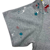 クリスチャン・ディオール Christian Dior ペイント加工ロゴ刺繍半袖Tシャツ 183J686A0554 コットン メンズ 半袖Ｔシャツ