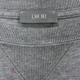 クリスチャン・ディオール Christian Dior ペイント加工ロゴ刺繍半袖Tシャツ 183J686A0554 コットン メンズ 半袖Ｔシャツ