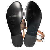 ルイ・ヴィトン LOUIS VUITTON ダミエストラップ ピンク レディース サンダル