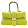 デルヴォー DELVAUX プリヨンEW　PM ライトグリーン レザー レディース ショルダーバッグ