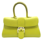 デルヴォー DELVAUX プリヨンEW　PM ライトグリーン レザー レディース ショルダーバッグ