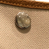 エルメス HERMES ガーデンパーティＴＰＭ Ｙ刻 ビスキュイ ＳＶ金具 トワル レディース ハンドバッグ