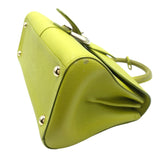 デルヴォー DELVAUX プリヨンEW　PM ライトグリーン レザー レディース ショルダーバッグ