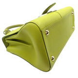 デルヴォー DELVAUX プリヨンEW　PM ライトグリーン レザー レディース ショルダーバッグ