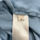 セリーヌ CELINE ロゴプリント半袖Tシャツ 2X681671Q ブルー コットン メンズ 半袖Ｔシャツ