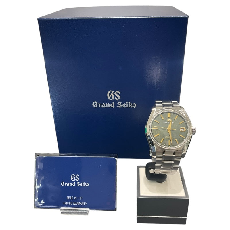 グランドセイコー Grand Seiko ヘリテージコレクション メカニカル ハイビート 36000 立夏 SBGH271 グリーン ステンレススチール メンズ 腕時計