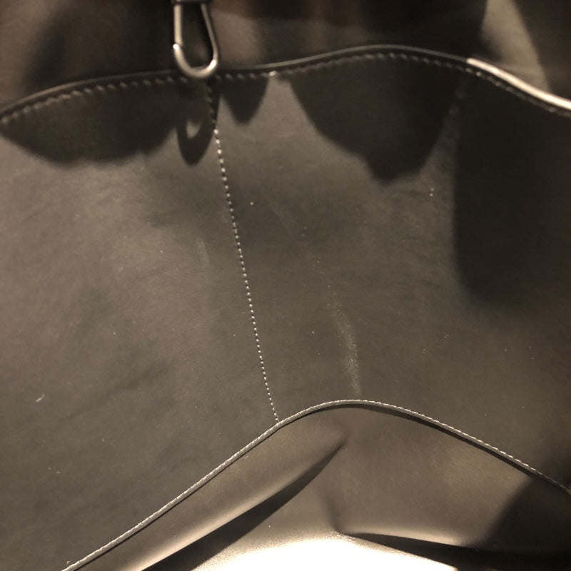 バーバリー BURBERRY タイガープリント２WAYトート ブラック・イエロー PVC・レザー レディース トートバッグ