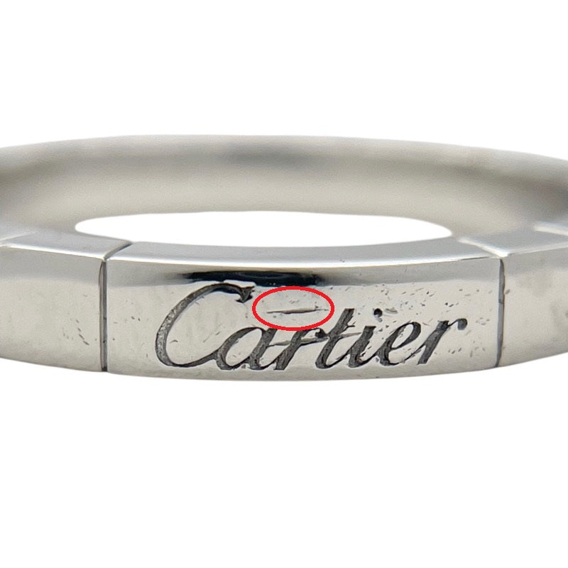 カルティエ Cartier ラニエールリング #58(約17.5号) K18WG アクセサリー