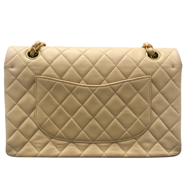 シャネル CHANEL マトラッセ25 A01112 ベージュ ラムスキン レディース ショルダーバッグ