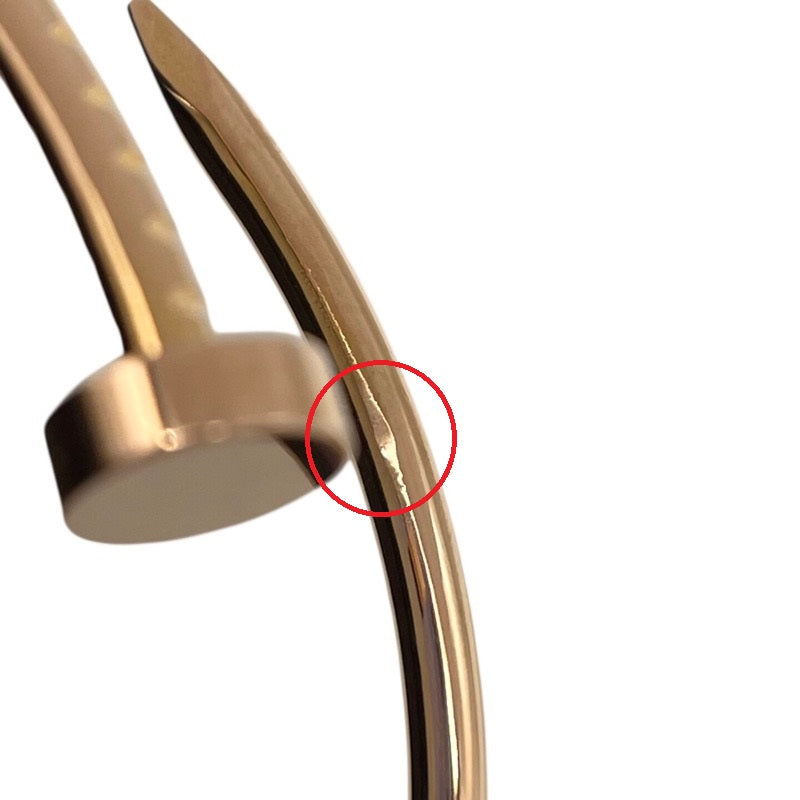 カルティエ Cartier ジュスト アン クル SMブレス #17 K18PG ジュエリー