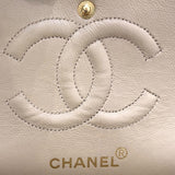 シャネル CHANEL マトラッセ25 A01112 ベージュ ラムスキン レディース ショルダーバッグ