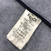 フェンディ FENDI デザインデニムワンピース FLD545 ブルー コットン レディース ワンピース