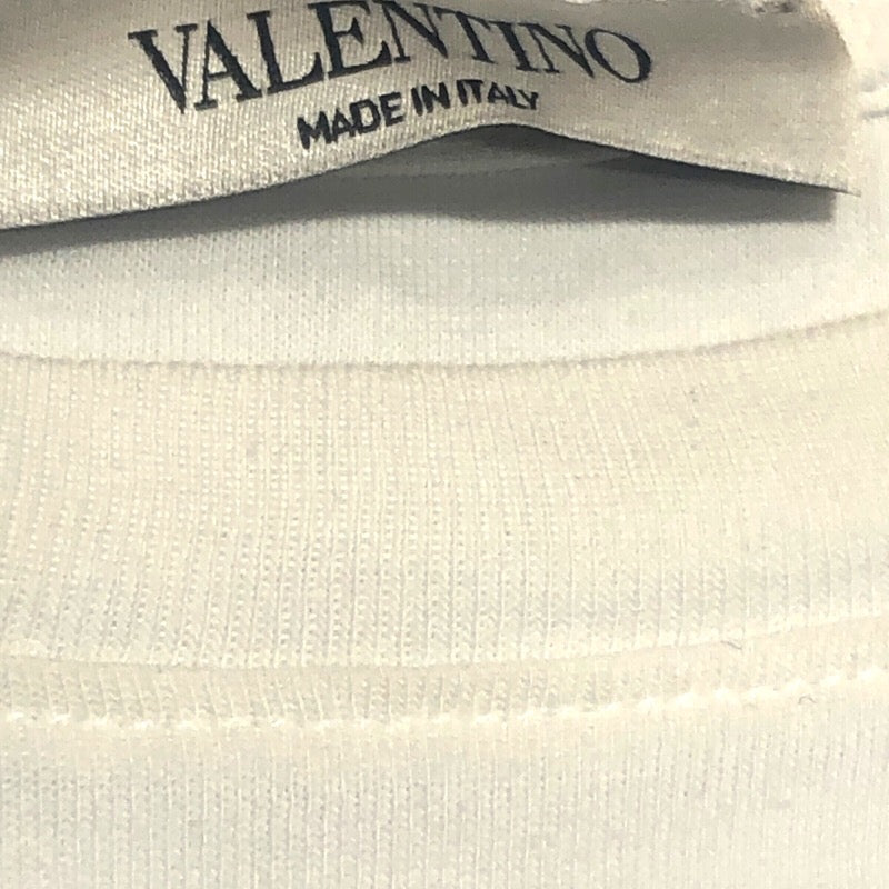 ヴァレンティノ VALENTINO ROMAN SKETCHES プリントTシャツ VV3MG01F75P ホワイト コットン メンズ 半袖Ｔシャツ