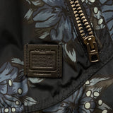 コーチ COACH フローラル総柄ブルゾン ネイビー エステル メンズ ブルゾン