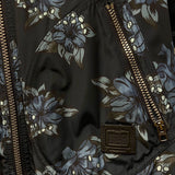 コーチ COACH フローラル総柄ブルゾン ネイビー エステル メンズ ブルゾン