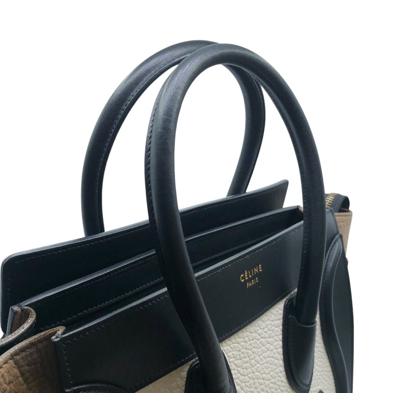 Celine ハンドバッグ セリーヌ CELINE ラゲージ マイクロショッパー 167793