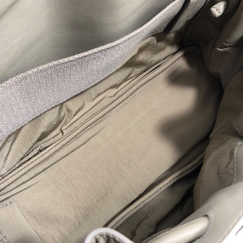 ボッテガ・ヴェネタ BOTTEGA VENETA ビーㇰベルトバッグ カーキ レザー メンズ ボディバッグ