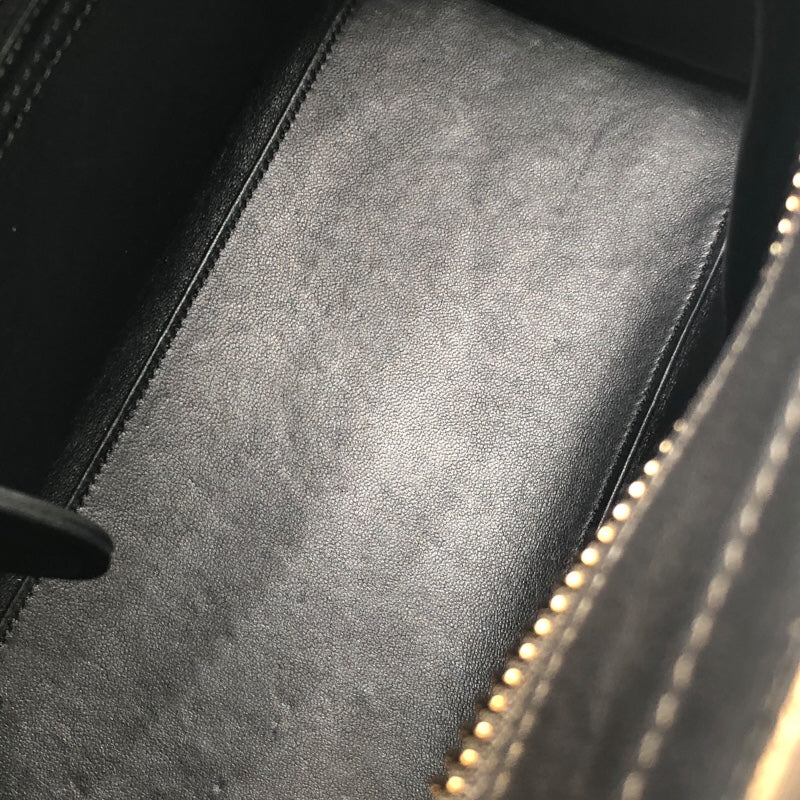 本日最終日。CELINE ラゲージ　マイクロ CELINE - 【CELINE】セリーヌ ラゲージ マイクロショッパー S-SA