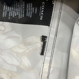 コーチ COACH フローラル総柄ブルゾン ネイビー エステル メンズ ブルゾン