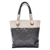 シャネル CHANEL パリビアリッツトートPM A34208 シルバー コーティングキャンバス レディース ハンドバッグ