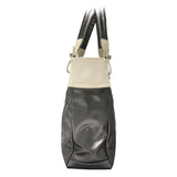 シャネル CHANEL パリビアリッツトートPM A34208 シルバー コーティングキャンバス レディース ハンドバッグ