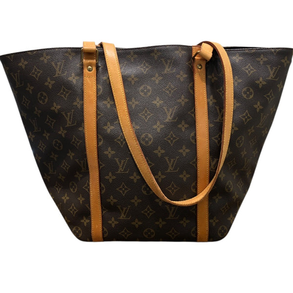 ルイ・ヴィトン LOUIS VUITTON サックショッピング M51108 ブラウン モノグラムキャンバス レディース トートバッグ