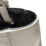 シャネル CHANEL パリビアリッツトートPM A34208 シルバー コーティングキャンバス レディース ハンドバッグ
