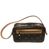 ルイ・ヴィトン LOUIS VUITTON ポシェット・シテ M51183 ブラウン PVC レディース ショルダーバッグ