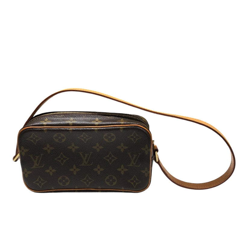 ルイ・ヴィトン LOUIS VUITTON ポシェット・シテ M51183 ブラウン PVC レディース ショルダーバッグ