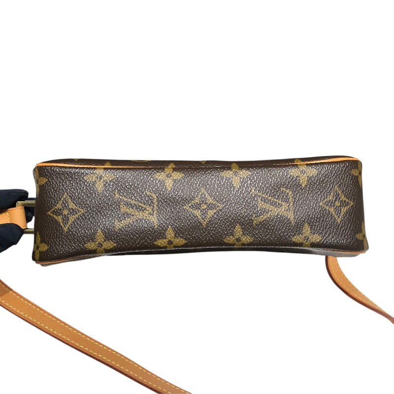 ルイ・ヴィトン LOUIS VUITTON ポシェット・シテ M51183 ブラウン PVC レディース ショルダーバッグ