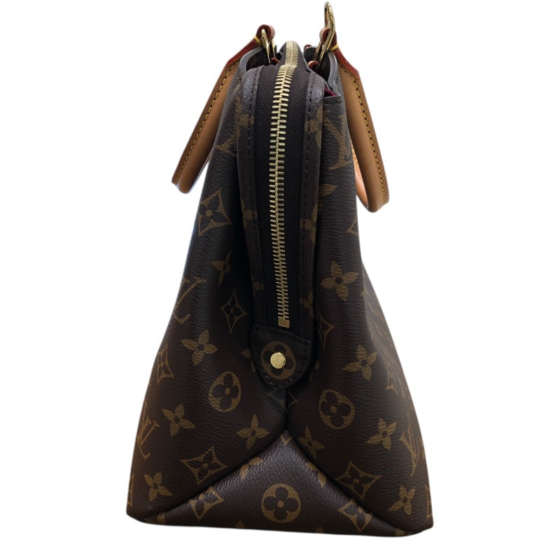ルイ・ヴィトン LOUIS VUITTON グラン・パレMM M45898 ブラウン モノグラムキャンバス レディース ショルダーバッグ