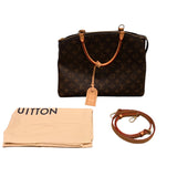 ルイ・ヴィトン LOUIS VUITTON グラン・パレMM M45898 ブラウン モノグラムキャンバス レディース ショルダーバッグ