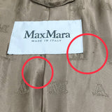 マックスマーラ Max Mara テディベアルレックスボアロングコート 101101016 ベージュ ゴールド ラメ レディース その他アウター