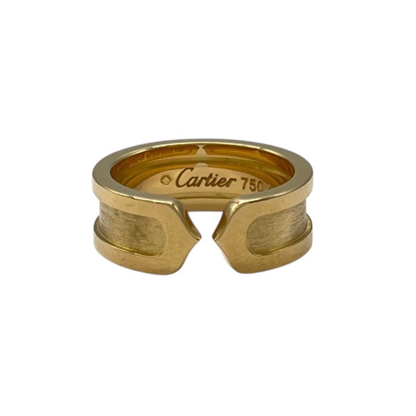 カルティエ Cartier C2リングSM #48(8号) K18YG ジュエリー