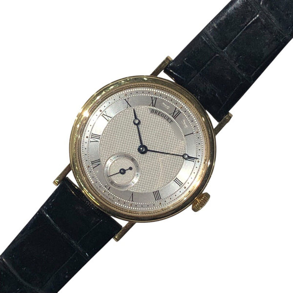 ブレゲ Breguet クラシック ツインバレル  5907BA 手巻き  シルバー  K18イエローゴールド 手巻き メンズ 腕時計