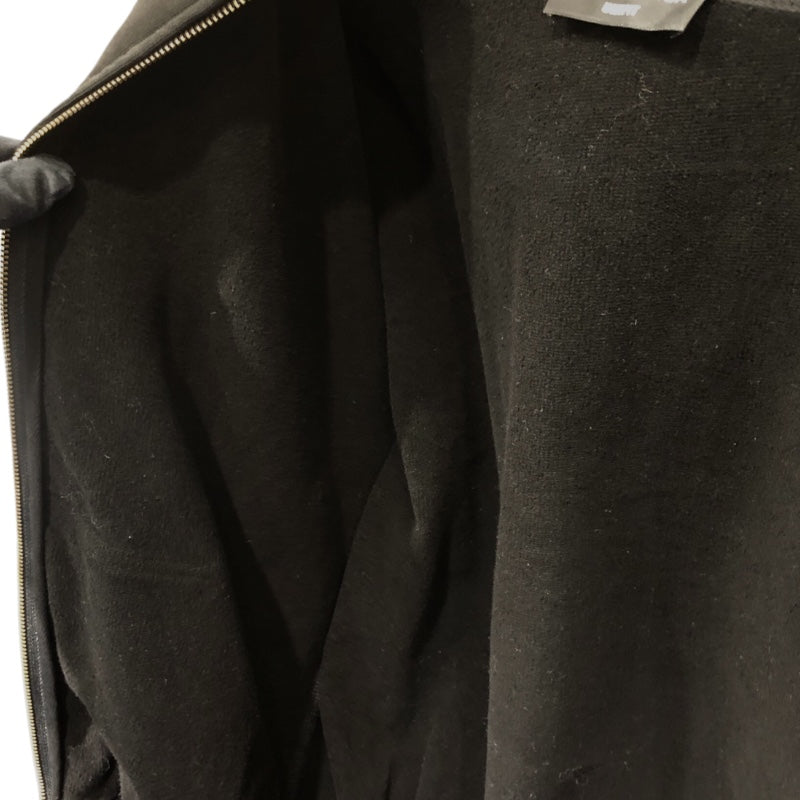 バレンシアガ BALENCIAGA バックロゴ クロップドパーカー 697949 ブラック コットン レディース パーカー