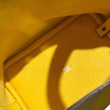 エルメス HERMES ピコタンロックPM D刻印 ジョーヌナプル トリヨン レディース ハンドバッグ