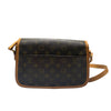 ルイ・ヴィトン LOUIS VUITTON ソローニュ M42250 ブラウン モノグラムキャンバス レディース ショルダーバッグ