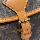 ルイ・ヴィトン LOUIS VUITTON ソローニュ M42250 ブラウン モノグラムキャンバス レディース ショルダーバッグ