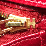 エルメス HERMES バーキン25 □R刻印 ルージュヴィフ ゴールド金具 タデラクト レディース ハンドバッグ
